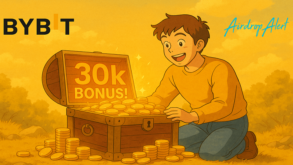Bybit 30k Bônus Alerta Airdrop Alerta
