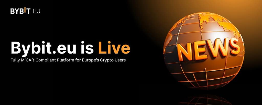 Bybit UE totalmente compatível com a plataforma para usuários de criptografia da Europa