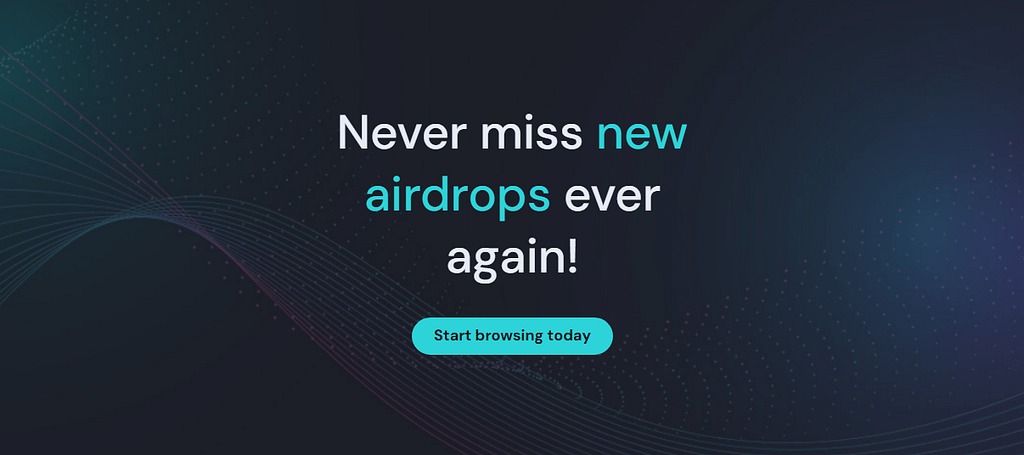 Never miss new airdrops again