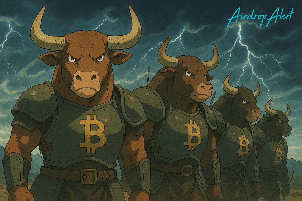 Os touros de bitcoin prontos para a guerra