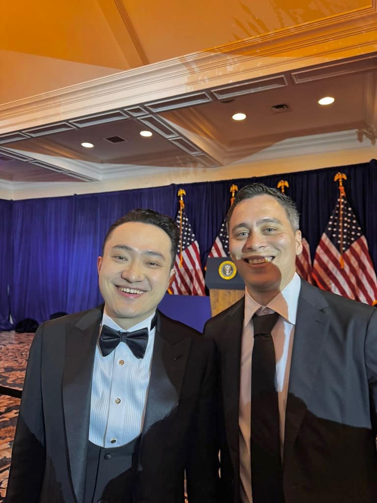 Justin Sun com Morten do Airdrop Alert