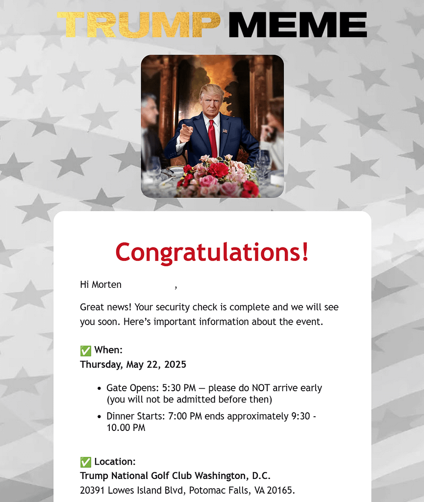 Trump Security Check